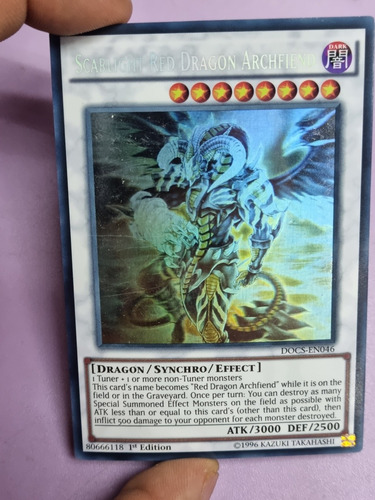 Scarlight Red Dragon Archfiend Ghost Yugioh (Usado)