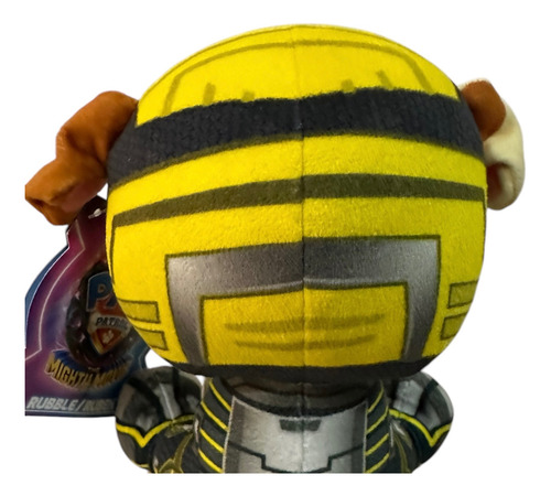 Peluche Paw Patrol Rubble/ Ruben Spin Master 15cm Amarillo