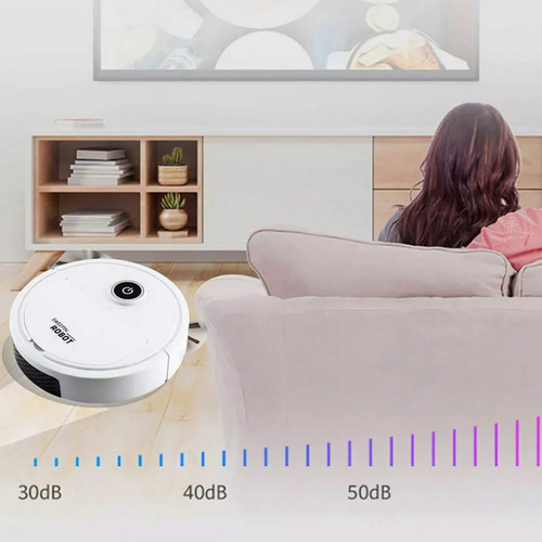. Robot Aspirador 4 En 1, Aspira Y Friega, Recargable Por