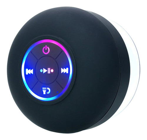 O Altavoz De Ducha Bluetooth Impermeable Con Luz De Color Y