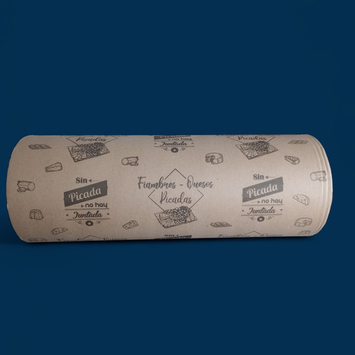 Bobina Rollo Empaque 40 Cm Papel Kraft Fiambreria-picada