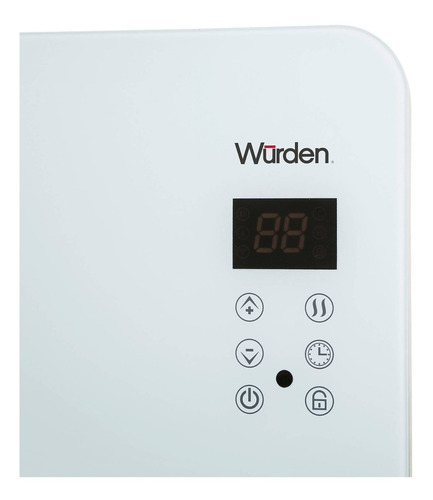 Estufa Electrica Wurden Pn2000glh 2000w 50m2 Digital