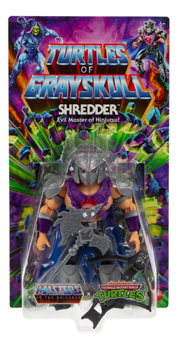 Shredder Masters Of The Universe Turtles Of Grayskull Wave 2 (Usado)