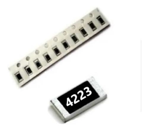 422 K Ohms 1% (10 Peças) Resistor Smd 1206 422k 3.2mmx1.6mm