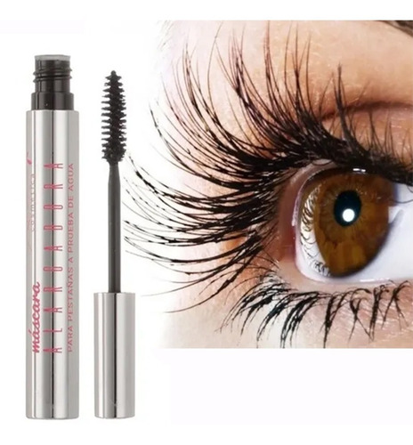 Mascara Alargadora De Pestañas Waterproof Katalia