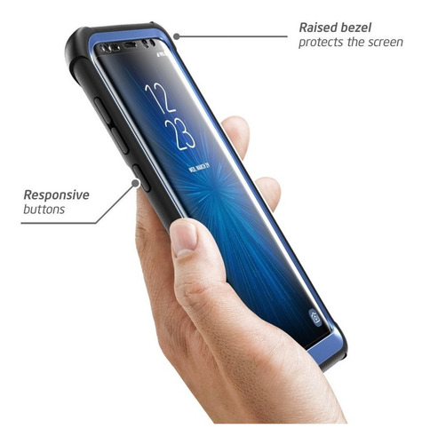 Imagen 6 de 8 de Funda Carcasa Protectora I-blason Ares Para Galaxy S8 Plus A