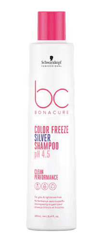 Shampoo Matizador Silver Color Freeze Schwarzkopf X 250ml