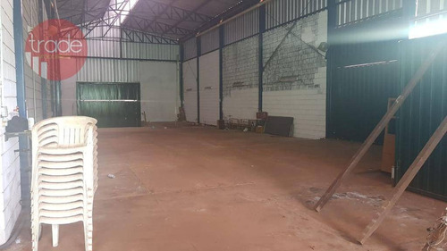 Salão Para Alugar, 227 M² Por R$ 2.200,00/mês - Jardim Palma Travassos - Ribeirão Preto/sp - Sl0086
