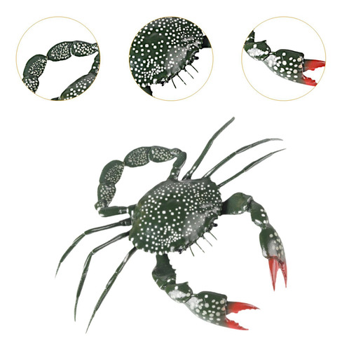 Modelo Animal, Juguete De Animales Cangrejos De Gran Tamaño