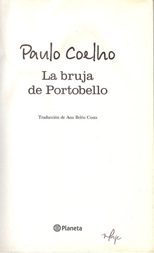 La Bruja De Portobello  Paulo Coelho