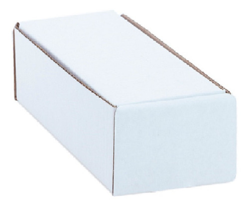 25 Cajitas Armables 13x5x3 Cartón Micro Para S Color Blanco