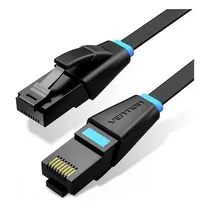 Comprar Cable de red Vention Cat6 Certificado - 1.5 metros Plano ultra fino y liviano  - Premium Patch cord - UTP Rj45 Ethernet 1gbps - 250 Mhz - cobre - Pc - Notebook - servidores - Negro - IBJBG