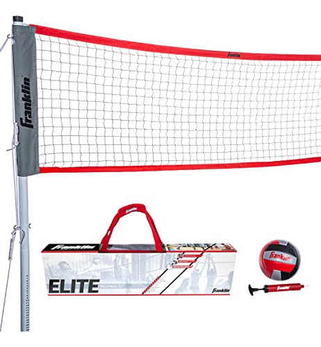 Set De Redes De Voleibol Franklin Sports Elite Con Pro St