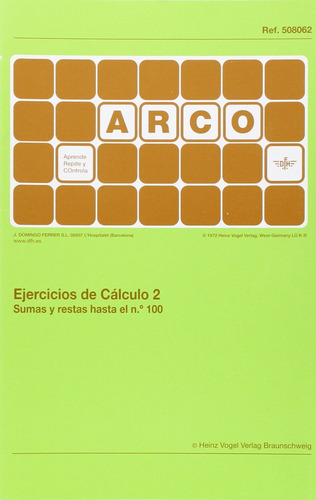 Ejerc. Calculo 2 Sumas Restas 100 - Aa.vv