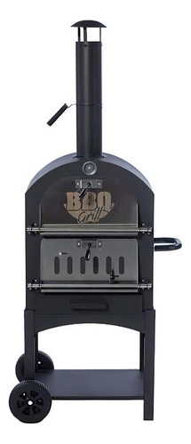 Parrilla Bbq Grill Horno De Campo Color Negro