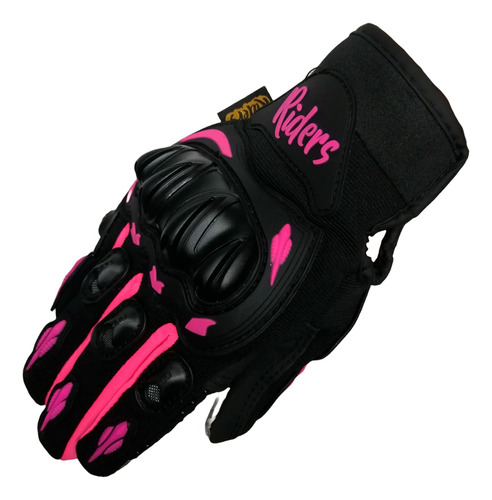 Guantes Riders Dama Protección Táctil Moto Bici Patineta