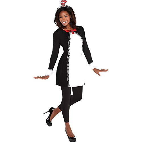 Vestido De Manga Larga Para Mujer Cat In The Hat - Dr. Seuss