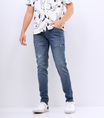 Jean Para Hombre Foil Skinny Unser