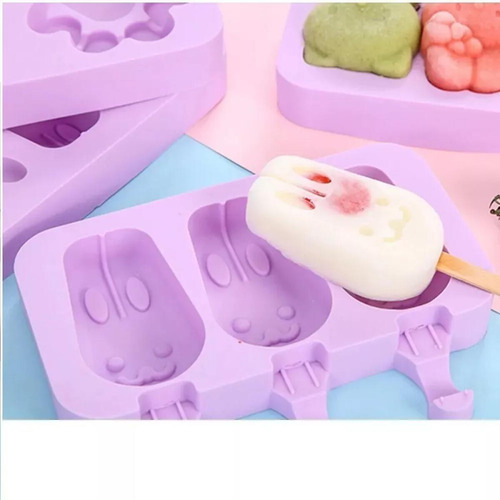 Molde Para Helado Pack X1, Molde De Silicona Para Helado