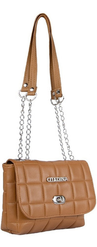 Imagen 2 de 6 de Bandolera Bolso Mujer Fiesta Cadenas Citadina Moda Felipa