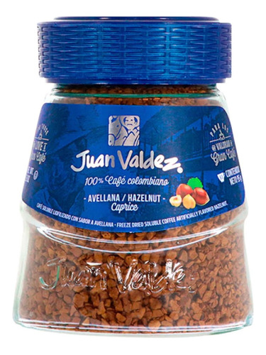 Cafe Juan Valdez Sabor Avellana 95g Calidad Premium 