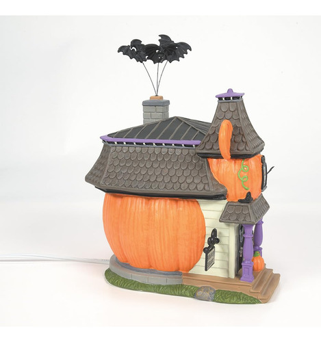 Casa Encantada Mickey Pumpkintown Para Halloween Multicolor