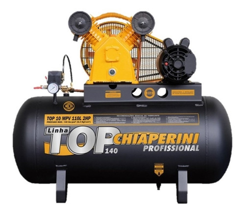 Compressor De Ar M.pressão Mono Aberto 2hp 110l Chiaperini