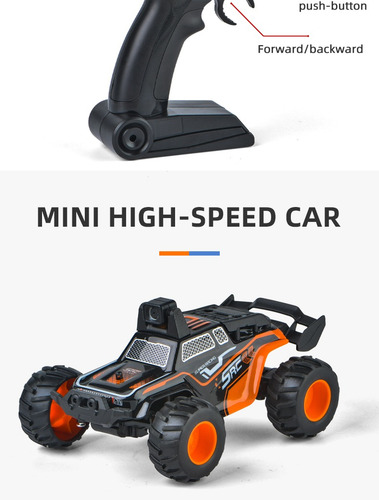 Mini Coche De Control Remoto De 2.4 Ghz Con Cámara Wifi Fpv