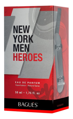 Perfume Hombre New York Heroes Bagues 50 Ml