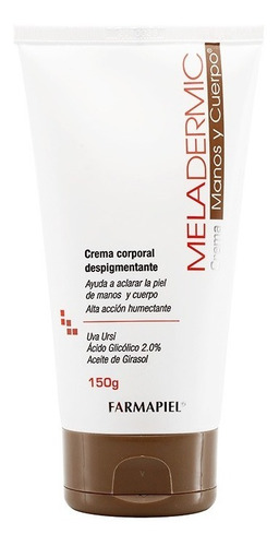 Imagen 4 de 8 de Crema Aclaradora Despigmentante Corporal Meladermic 150gr