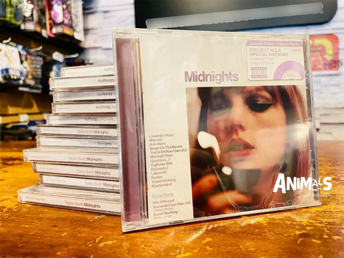 Taylor Swift - Midnights Lavender (cd Deluxe) Universal