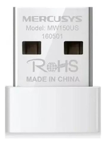 Imagen 2 de 3 de Outlet Capturador De Red Usb N150 Nano Mercusys Mw150us