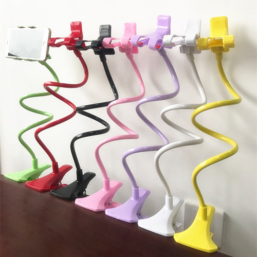 Soporte Innovador Negro Para Celular De Brazo Flexible