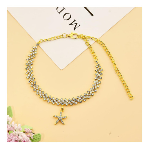 Kepvrio Pulseras De Tobillo Para Mujer, Tobillera De Tenis Y