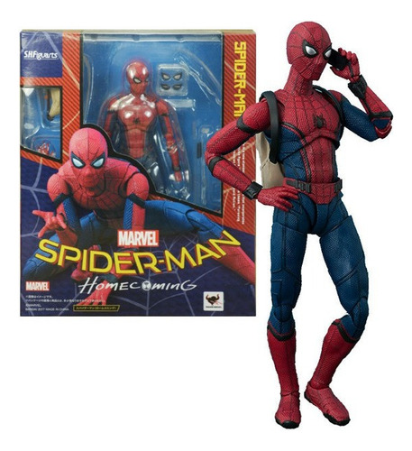 Spiderman Homecoming Con Caja Y Accesorios Nuevo