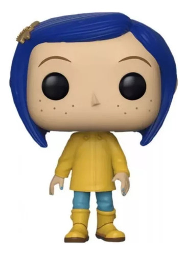 Ff De Modelo Figura Vinilo Coraline Con Chubasquero 423 J