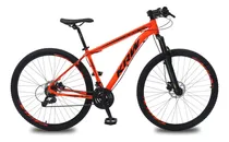 Comprar KRW S60 Bicicleta aro 29 Mountain Bike 24 velocidades câmbios Shimano Freio a Disco Suspensão dianteira Laranja e Preto Tamanho quadro 19