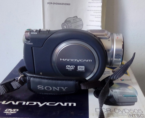 Camara Handycam Sony Dcr-dvd 505 120x Mini Cd (favor Leer) 