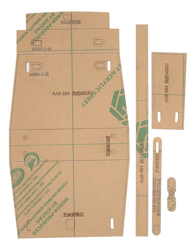 Plantilla Acrílica, Bolsa De Hombro Ligera, Transparente, 5