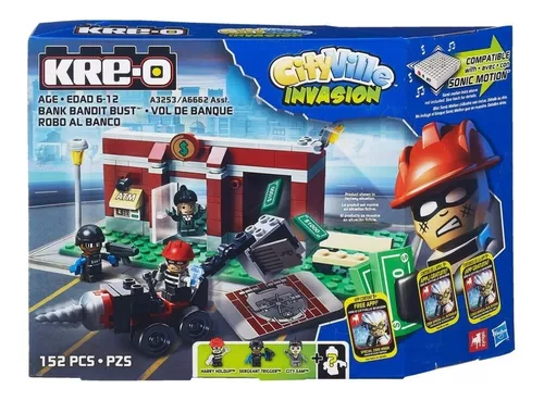 Brinquedo Bloco De Montar Kre - O Cityville Invasion A5855