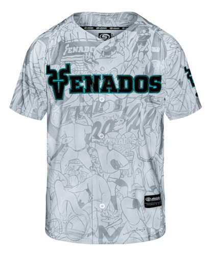 Jersey Beisbol Venados Mazatlan Hombre Lopez Saenz Blanco