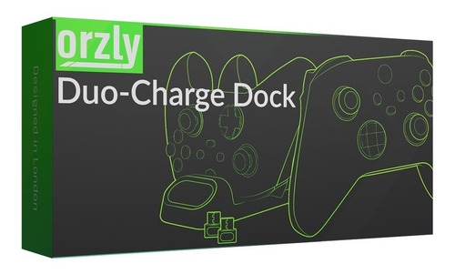 Base Cargador Doble Para Joystick Ps5 Dual Accesorios Orzly