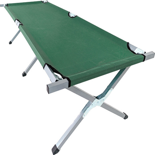 Catre Plegable Acampar Campismo Portatil 188 X 64 X 42 Cm Color Verde