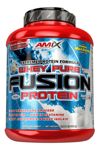 Whey Pro Fusion 5.1 Lbs Amix Sabor Moca Choco-coffee