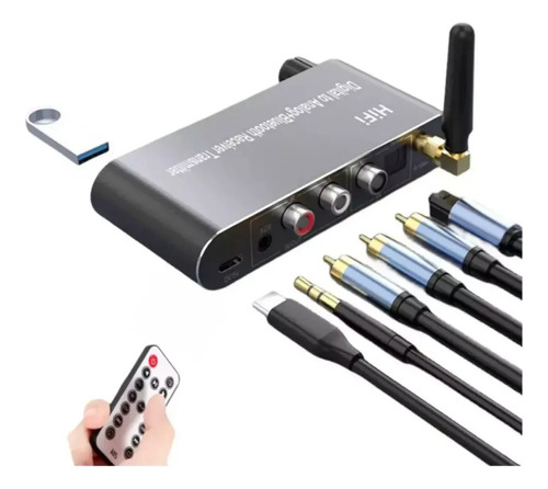 Receptor Transmisor Bluetooth 5.1 Hifi Audio Estéreo