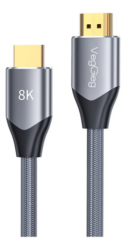 Cable Hdmi V 2.1 Hdr+ Ultra Hd 8k 60hz 4k 120hz 2k 144hz Reforzado 48gbps Xbox Ps5 Pc Gamer Ciberespecialista