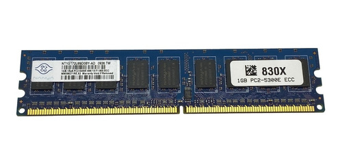 Kit Memoria Pc2-5300e 2x1gb Dell Poweredge T100 T105 R200