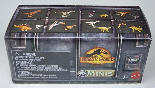 Mattel Jw Dominion Minis - Estegosaurus & Atrociraptor