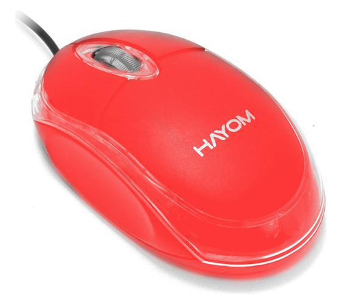 Mouse Office Basico Vermelho Mu2914 Hayom
