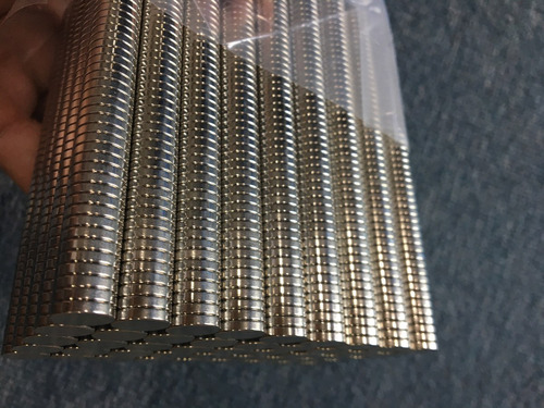 Imanes De Neodimio 7mm X 2mm 500 Piezas